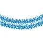 Garland Paper "Bavarian Blue" Extra Large Fire Retardant Ø 250mm x 10 meter -Horecavoordeel.com-