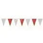 Pennant Garland Foil Red White Water Resistant 10 Meters -Horecavoordeel.com-