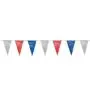 Pennant Garland Foil Blue White Red Water Resistant 4 Meters -Horecavoordeel.com-
