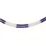 Garland Paper Blue White Extra Large Flame Retardant Ø 160mm x 10 meter -Horecavoordeel.com-