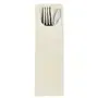 Cutlery Bags Cream 235 x 73mm Including Colored Bistro Napkin -Horecavoordeel.com-