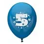 Balloons Number "5" Colors Assortment (Suitable for Helium) Ø 250mm -Horecavoordeel.com-