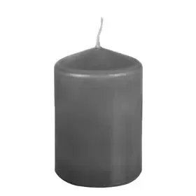Pillar candles Dark gray Ø 69 x 100mm -Horecavoordeel.com-