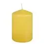 Pillar candles Light yellow Ø 69 x 100mm -Horecavoordeel.com-