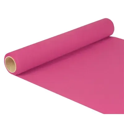 Table runner Fuchsia "ROYAL Collection" 5m x 400mm -Horecavoordeel.com-