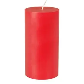 Pillar Candles Red 100% Stearin Fully Colored Ø 70 x 150mm -Horecavoordeel.com-
