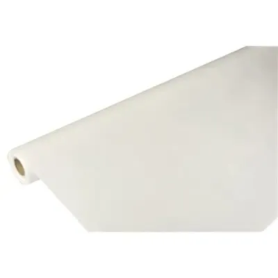 Tablecloth Roll Nonwoven White "Soft Selection" 10 x 1.18 meters -Horecavoordeel.com-