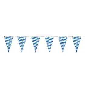 Pennant Garland Foil "Bavarian Blue" Water Resistant 10 Meters -Horecavoordeel.com-
