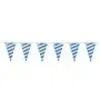 Pennant Garland Foil "Bavarian Blue" Water Resistant 10 Meters -Horecavoordeel.com-
