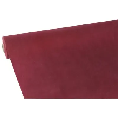 Tablecloth Roll Fleece Bordeaux "Soft Selection" 40 x 1.18 meters -Horecavoordeel.com-