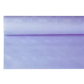 Tablecloth Paper Roll Lilac With Damask Print 8 x 1.2 meters -Horecavoordeel.com-