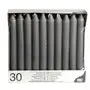 Table candles Gray Ø 21 x 196mm -Horecavoordeel.com-