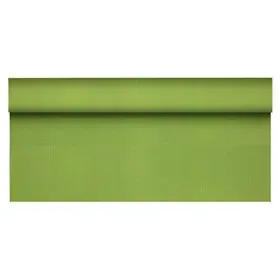 Tablecloth Roll Fleece Olive Green "Soft Selection Plus" 25 x 1.18 meters -Horecavoordeel.com-