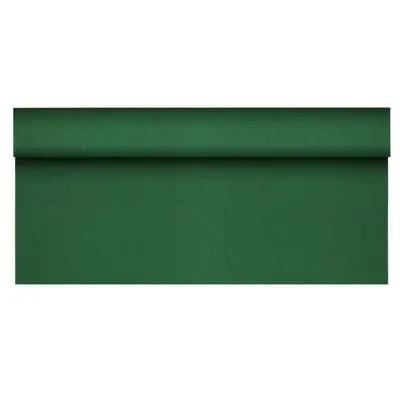 Tablecloth Roll Fleece Dark Green "Soft Selection Plus" 25 x 1.18 meters -Horecavoordeel.com-