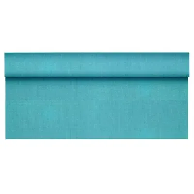 Tablecloth Roll Fleece Turquoise "Soft Selection Plus" 25 x 1.18 meters -Horecavoordeel.com-