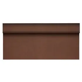 Tablecloth Roll Fleece Brown "Soft Selection Plus" 25 x 1.18 meters -Horecavoordeel.com-