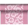 Table Runner Fuchsia "Adele" "Textile Character" From Pulp Viscose And Tissue Mix "ROYAL Collection" 24m x 400mm -Horecavoordeel