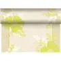 Table Runner Green "Annabel" "Textile Character" From Pulp Viscose And Tissue Mix "ROYAL Collection" 24m x 400mm -Horecavoordeel