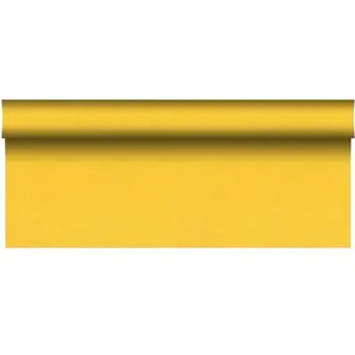 Tablecloth Roll Yellow From Pulp Viscose And Tissue Mix "ROYAL Collection Plus" 20 x 1,18 meter -Horecavoordeel.com-
