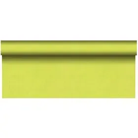 Tablecloth Roll Lime Green Of Pulp Viscose And Tissue Mix "ROYAL Collection Plus" 20 x 1.18 meter -Horecavoordeel.com-
