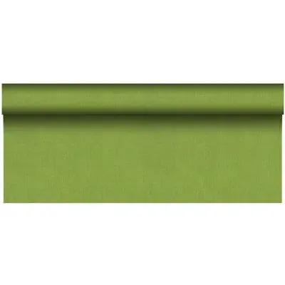 Tablecloth Roll Olive Green From Pulp Viscose And Tissue Mix "ROYAL Collection Plus" 20 x 1.18 meters -Horecavoordeel.com-