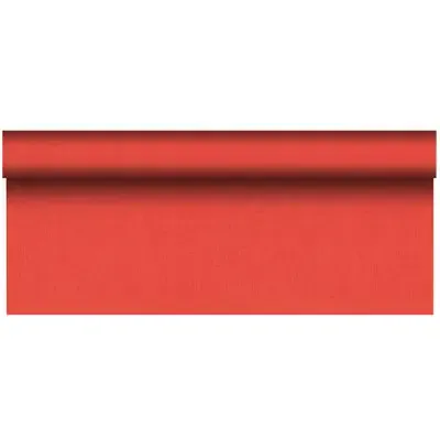Tablecloth Roll Red From Pulp Viscose And Tissue Mix "ROYAL Collection Plus" 20 x 1,18 meter -Horecavoordeel.com-