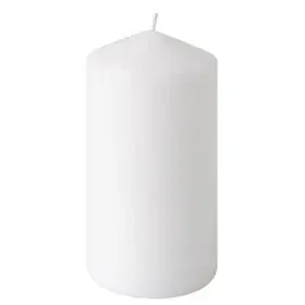 Pillar candles White Ø 80 x 150mm -Horecavoordeel.com-