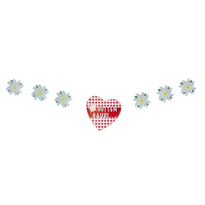 Slinger Motief "Hüttengaudi" 1,6 meter -horecavoordeel.com-