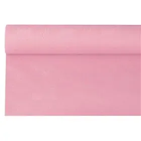 Tablecloth Paper Roll Light Pink With Damask Print 6 x 1.2 meters -Horecavoordeel.com-