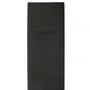 Napkins Black "Premium" With Cutlery Bag Airlaid 1/8 fold 400 x 480mm -Horecavoordeel.com-