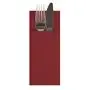 Napkins Bordeaux With Cutlery Bag Airlaid 1/8 fold 400 x 330mm -Horecavoordeel.com-