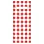 Cutlery Bags Red "Vichy Karo" 200 x 85mm Including 2-Layer White Napkin 330 x 330mm -Horecavoordeel.com-