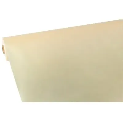 Tablecloth Roll Nonwoven Cream "Soft Selection" 40 x 1.18 meters (Small package) -Horecavoordeel.com-