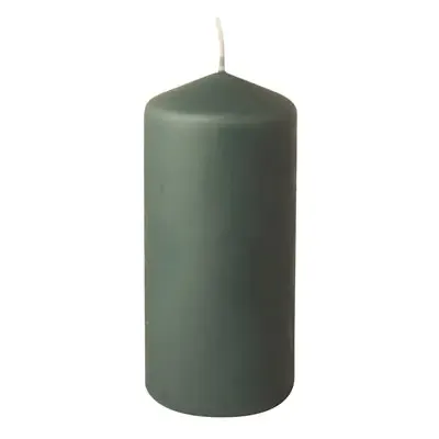 Pillar candles Grey-green Ø 69 x 150mm -Horecavoordeel.com-