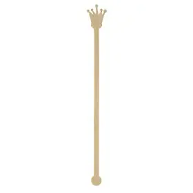 Stirrers Bamboo "Pure" "Crown" 200mm -Horecavoordeel.com-