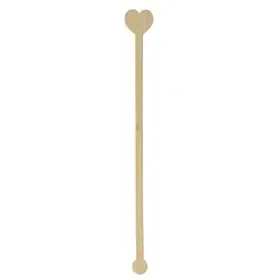Stirrers Bamboo "Pure" "Heart" 200mm -Horecavoordeel.com-