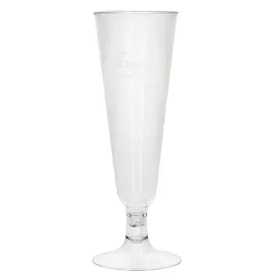 Champagne glasses 100cc PLA "Pure" Ø 55 x 165mm Crystal clear -Horecavoordeel.com-