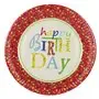 Plates Cardboard Round "Happy Birthday" Ø 230mm -Horecavoordeel.com-