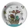 Boards Cardboard Round "Pirate Crew" Ø 230mm -Horecavoordeel.com-