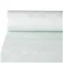 Tablecloth Paper Roll White With Damask Print 50 x 1 meter