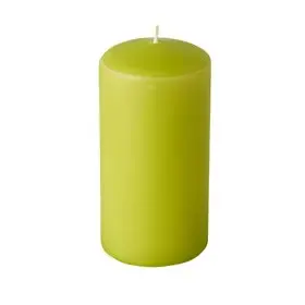Pillar candles Kiwi Ø 50 x 100mm