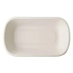 Bowls Sugarcane 750cc "Pure" White 229 x 134 x 44mm