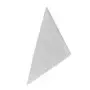 Cone Bags White Cellulose 190 x 185x 265mm (Filling capacity 125 Grams)