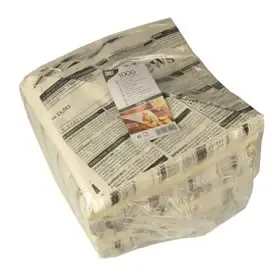 Cone Bags "Newsprint" Pergament Paper Greaseproof 325 x 230 x 230mm (Filling content 250 Grams)