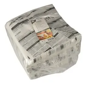 Cone Bags "Newsprint" Pergament Paper Greaseproof 270 x 190 x 190mm (Filling capacity 125 Grams)