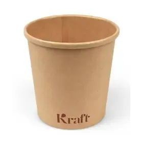 Soup cup 470 ml /16oz Ø Kraft Brown Cardboard 98mm