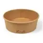 Salad bowl 500 ml Kraft Brown Cardboard Ø 150mm