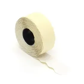 Price Labels 26 x 16mm Rectangular White Permanent Roll 1100 Pieces