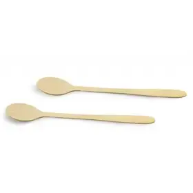 Bamboo Sorbet Spoons 210mm Horecavoordeel.com