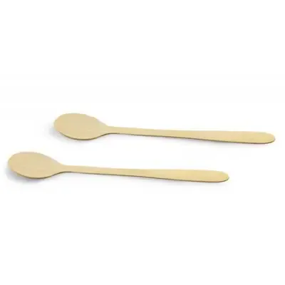Bamboo Sorbet Spoons 210mm Horecavoordeel.com
